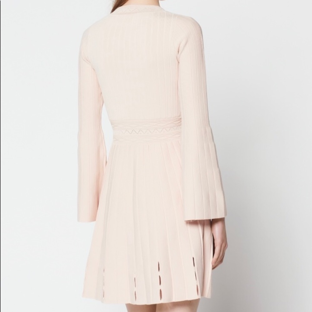 Sandro trumpet sleeve knit dress 36 (XS) - Picture 5 of 6